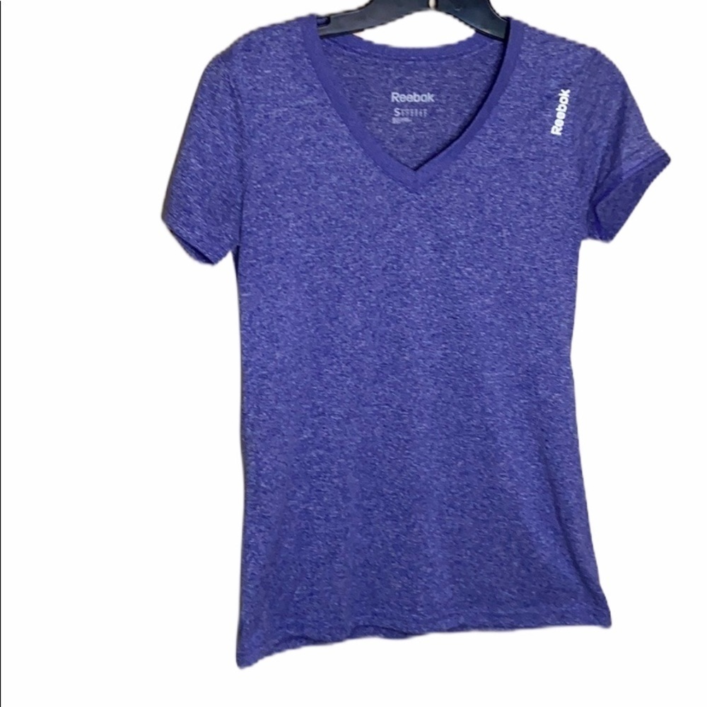 Reebok Speedwick short sleeve v neck top